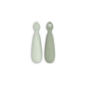 Suavinex Spoon Set Silicone Green 6M to 18m - Spoon Set