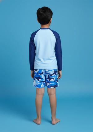 SubMarine Surfer Boys Swimsuit - 1 - 2 Years Kids Swimwear
