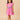 Sugar Pink Girls Embroidered Dress - Pink Kids Casual Wear
