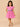 Sugar Pink Girls Embroidered Dress - Pink Kids Casual Wear