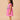 Sugar Pink Girls Embroidered Dress - Pink Kids Casual Wear