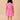Sugar Pink Girls Embroidered Dress - Pink Kids Casual Wear