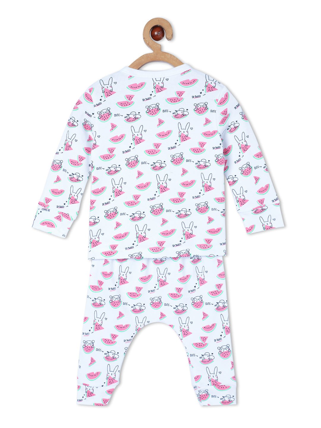 Summer Melon Newborn & Infant Pajama Set