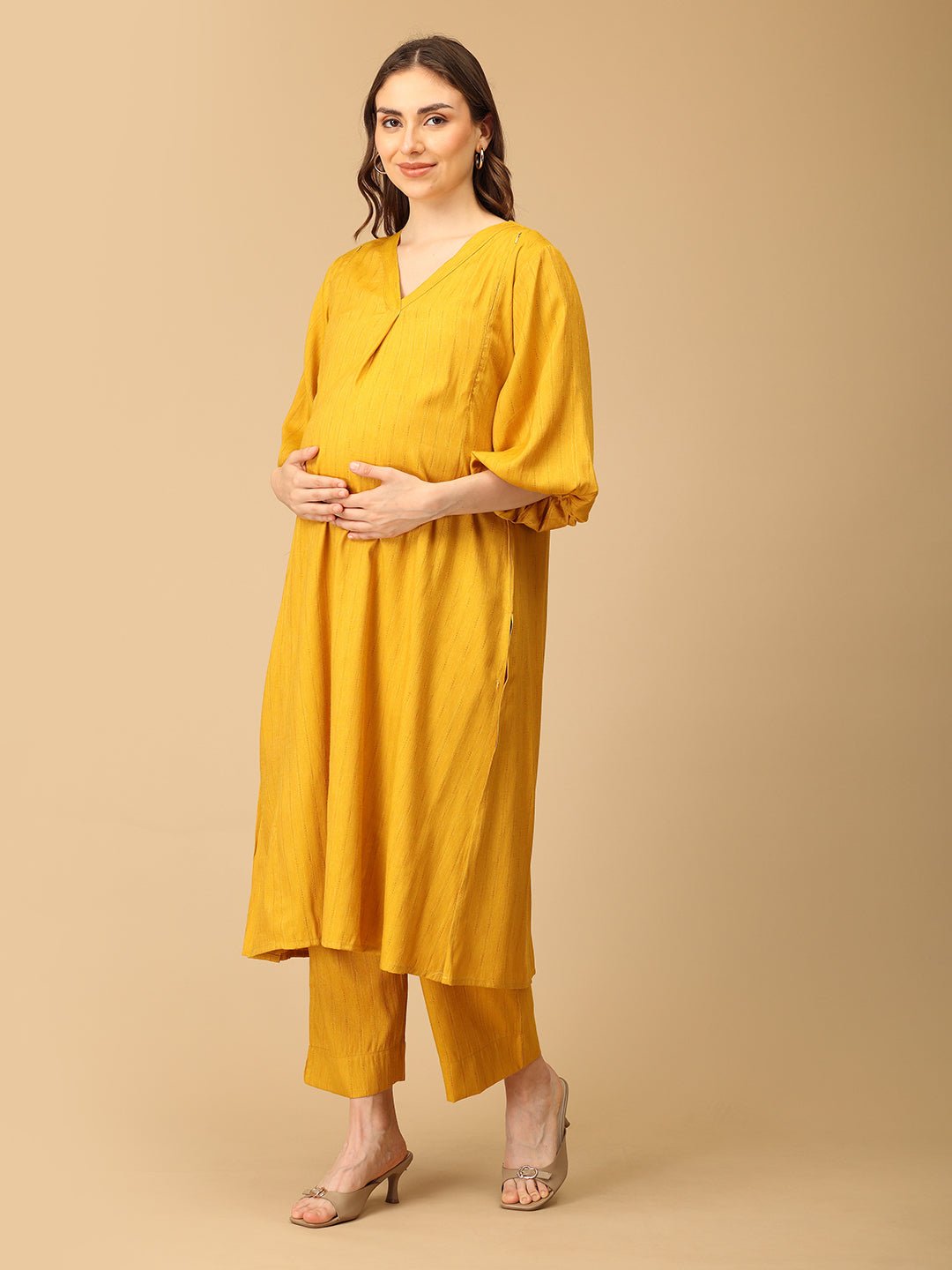 Sundaze Maternity and Nursing Co Ord Set - MEW - SK - SNDZ - S