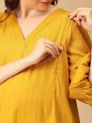 Sundaze Maternity and Nursing Co Ord Set - MEW - SK - SNDZ - S