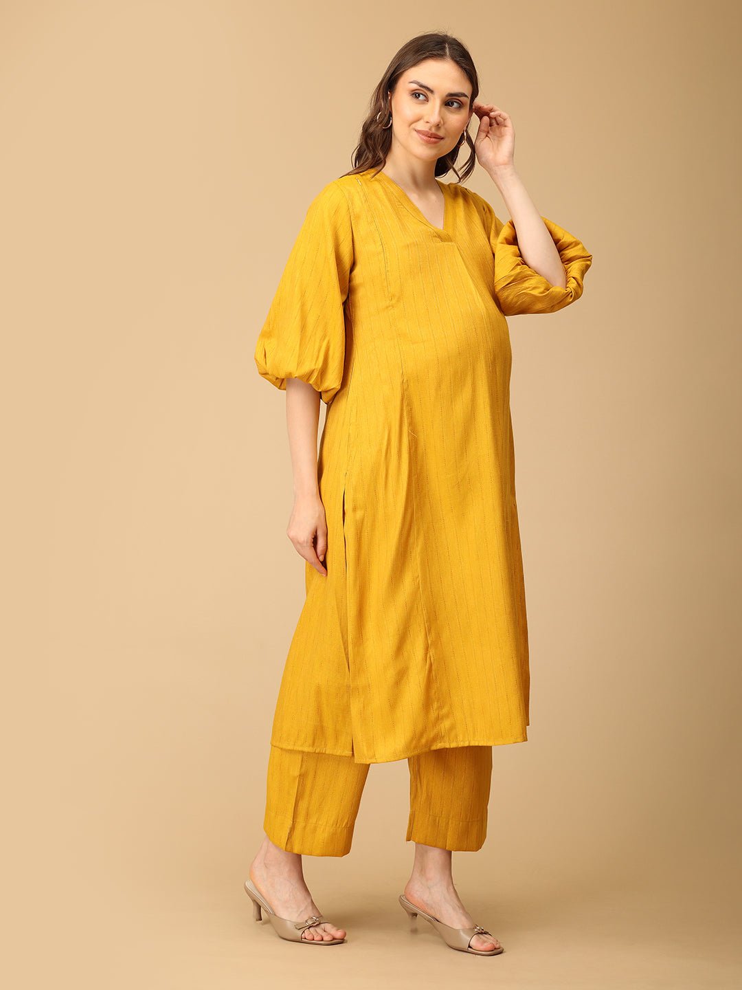 Sundaze Maternity and Nursing Co Ord Set - MEW - SK - SNDZ - S