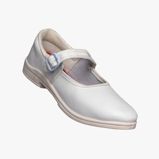 SUNNY 721 Girls school shoes white - 721 WHITE