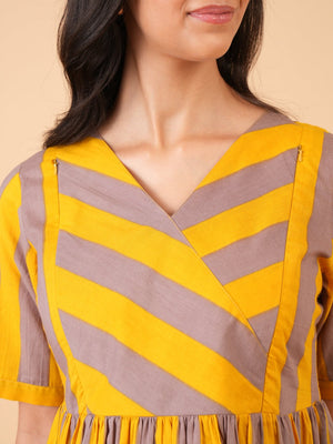 Sunny Side Maternity and Nursing Dress - S Maternity Casual Dress