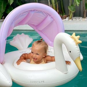 SUNNYLiFE Baby Float Princess Swan Multi - S41BFSWN
