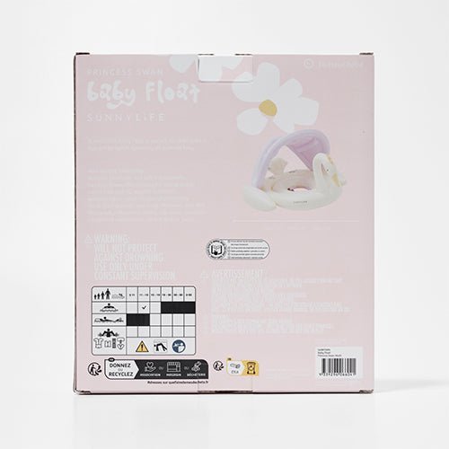 SUNNYLiFE Baby Float Princess Swan Multi - S41BFSWN