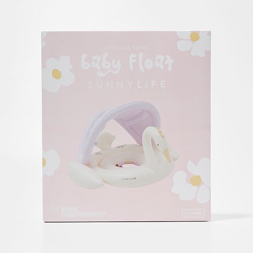 SUNNYLiFE Baby Float Princess Swan Multi - S41BFSWN