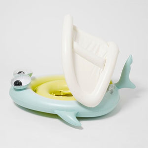 SUNNYLiFE Baby Float Salty the Shark Blue-Lime - S41BFSRK