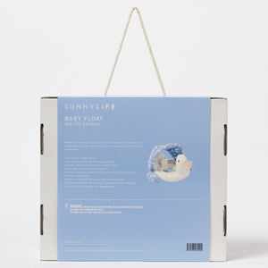 SUNNYLIFE Baby Float Sid the Seagull Blue - S51BFBLU