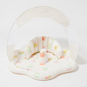 SUNNYLiFE Baby Playmat with Shade Apple Sorbet Multi - S41PMSAJ