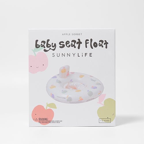 SUNNYLiFE Baby Seat Float Apple Sorbet Multi - S41BSAPL