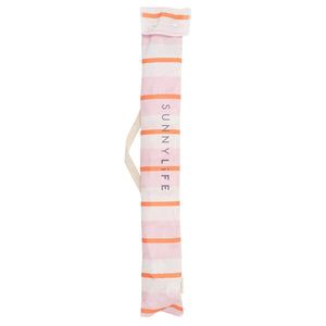 SUNNYLiFE Beach Umbrella Summer Stripe Strawberry Sorbet - S31UMBTS