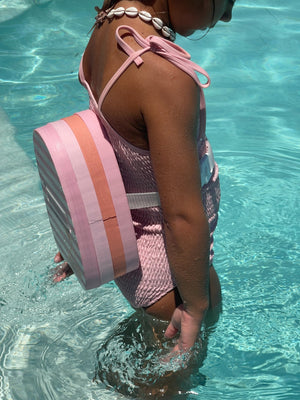 SUNNYLIFE Bubble Back Float Cotton Candy Cherry - S51BBFPK