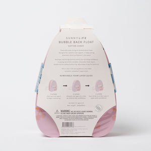 SUNNYLIFE Bubble Back Float Cotton Candy Cherry - S51BBFPK