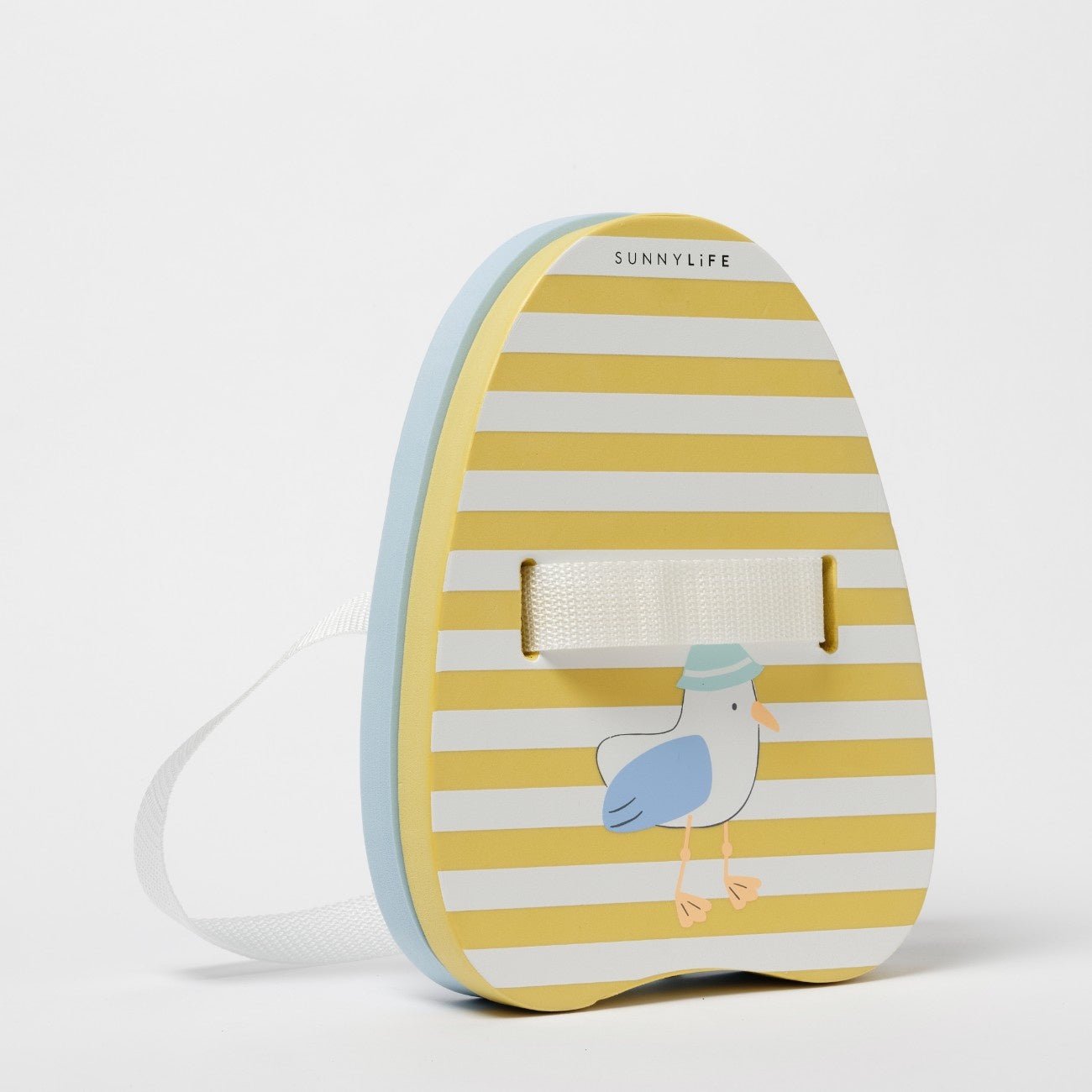 SUNNYLIFE Bubble Back Float Sid the Seagull Mustard Stripe - S51BBFMS