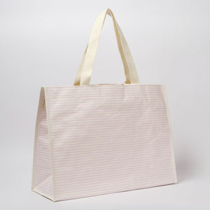 SUNNYLIFE Carryall Beach Bag Lazy Days Pink Stripe - S51CARPK