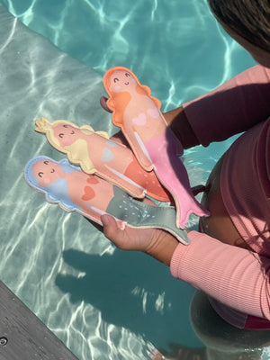 SUNNYLIFE Dive Buddies Melody the Mermaid Multi Set of 3 - S51DBCHB