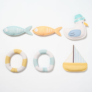 SUNNYLIFE Dive Buddies Sid the Seagull Multi Set of 6 - S51DBBL6