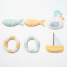 SUNNYLIFE Dive Buddies Sid the Seagull Multi Set of 6 - S51DBBL6