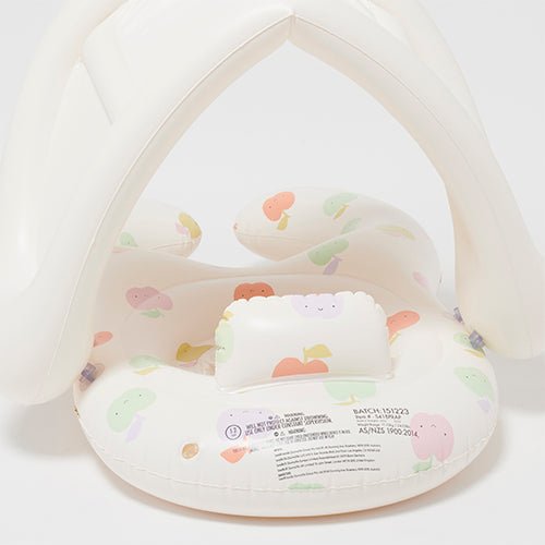 SUNNYLiFE Float Together Baby Seat Apple Sorbet Multi - S41BPRAP