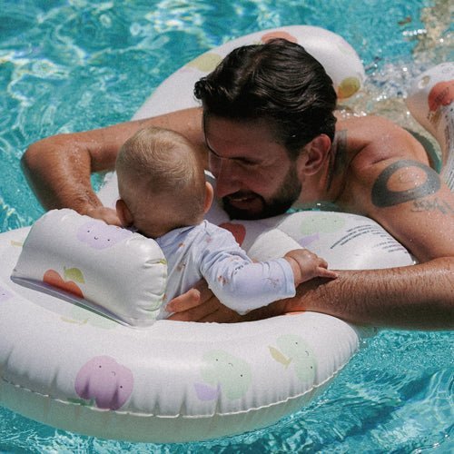 SUNNYLiFE Float Together Baby Seat Apple Sorbet Multi - S41BPRAP