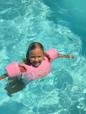 SUNNYLIFE Floatie Jacket 3 - 6 Cotton Candy Cherry - S51PJPK4