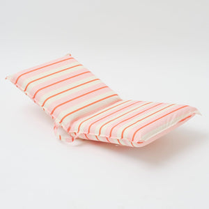 SUNNYLiFE Folding Seat Summer Stripe Strawberry Sorbet - S3DFOLTS