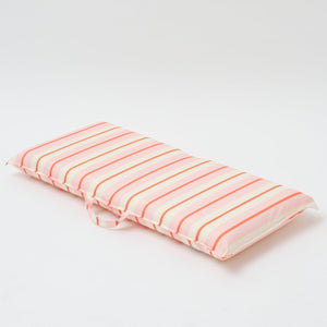 SUNNYLiFE Folding Seat Summer Stripe Strawberry Sorbet - S3DFOLTS
