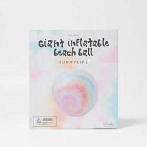 SUNNYLiFE Giant Inflatable Beach Ball Tie Dye Tie Dye - S41XLBTD