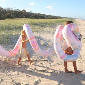 SUNNYLiFE Giant Inflatable Noodle Snake Tie Dye Tie Dye - S41GINTD