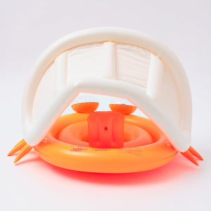 SUNNYLIFE inflatable Baby Float with canopy - S3LBABSO