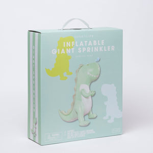 SUNNYLiFE Inflatable Giant Sprinkler Surfing Dino - S3PSPGSU