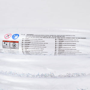 SUNNYLiFE Inflatable Transparent Glitter Pool - S3PPOOGL