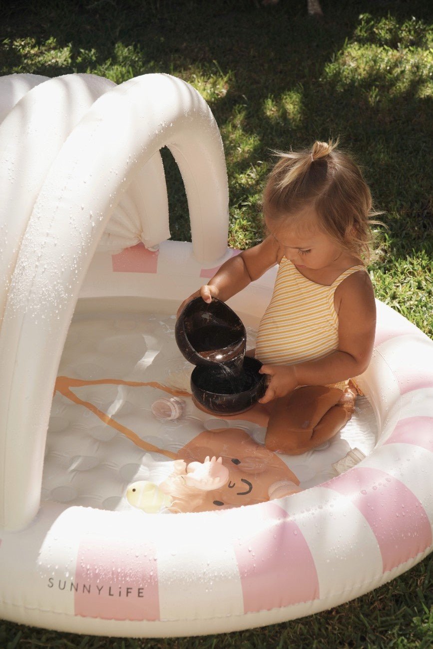 SUNNYLIFE Kids Inflatable Pool Cotton Candy Cherry - S51KPCPK