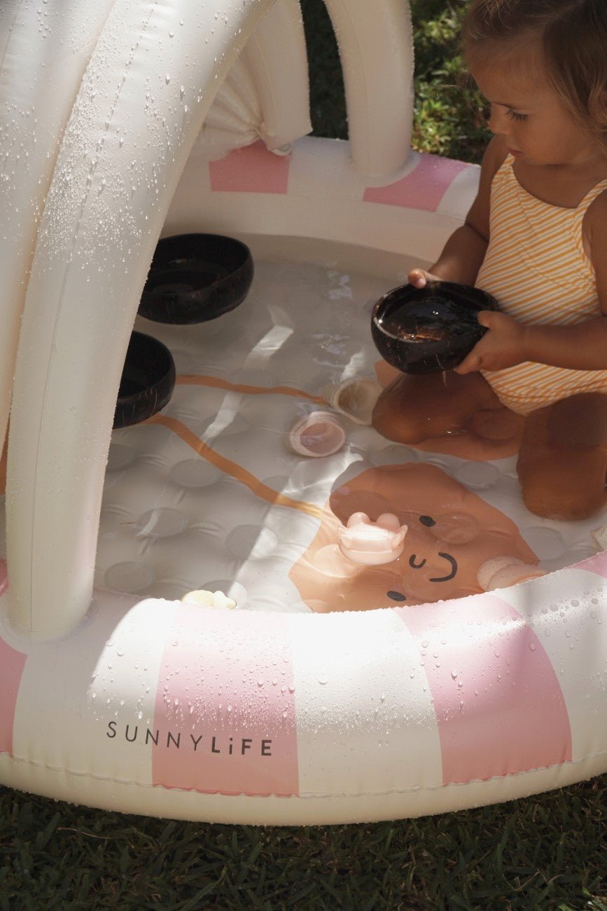 SUNNYLIFE Kids Inflatable Pool Cotton Candy Cherry - S51KPCPK