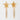 SUNNYLiFE Kids Inflatable Star Wand Princess Swan Gold Set of 2 - S41INSWN