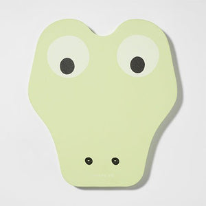 SUNNYLiFE Kids Kickboard Cookie The Croc Light Khaki - S41KKCRC