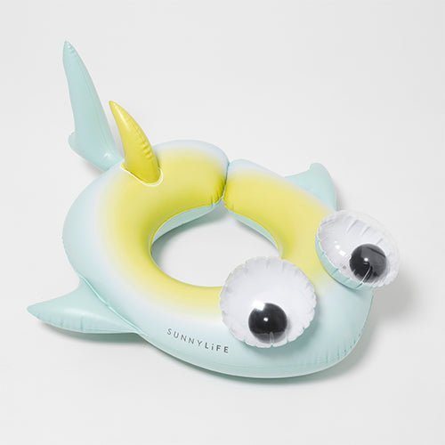 SUNNYLiFE Kids Pool Ring Salty the Shark Multi - S41PRSRK
