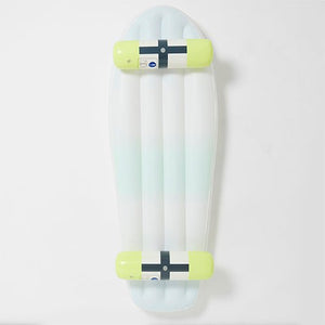 SUNNYLiFE Kids Skateboard Float The Sea Kids Blue-Lime - S41SKASK