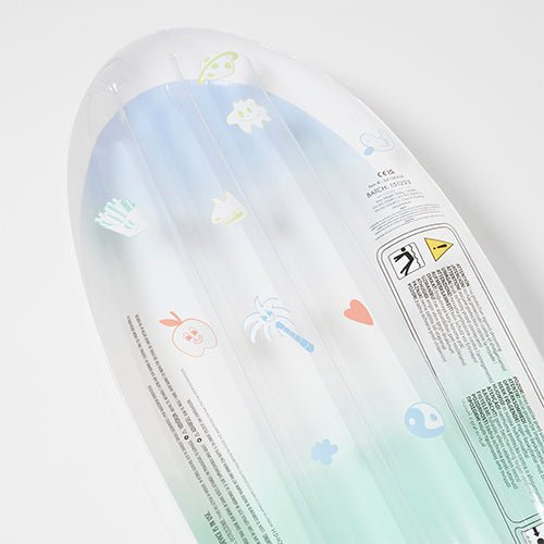 SUNNYLiFE Kids Skateboard Float The Sea Kids Blue-Lime - S41SKASK