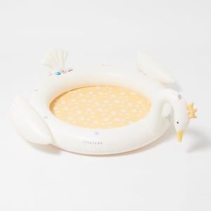 SUNNYLiFE Kids Sprinkler Mat Princess Swan Multi - S41SMSWN