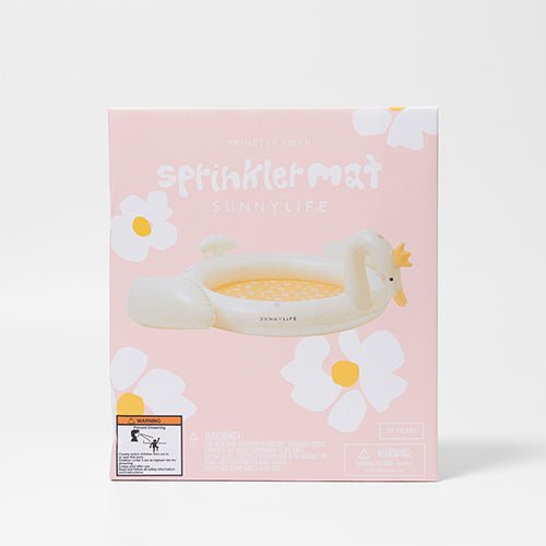 SUNNYLiFE Kids Sprinkler Mat Princess Swan Multi - S41SMSWN