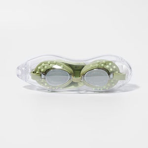 SUNNYLiFE Kids Swim Goggles Cookie The Croc Khaki - S41SGCRC