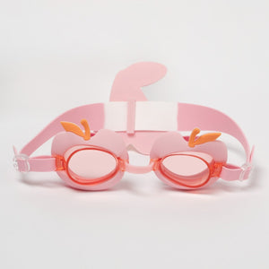 SUNNYLIFE Kids Swim Goggles Cotton Candy Cherry - S51KSGPK