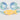 SUNNYLIFE Kids Swim Goggles Finn the Fish Aqua Blue - S51KSGAB
