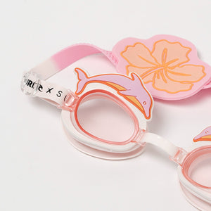 SUNNYLIFE Kids Swim Goggles Ocean Magic Pink - RCGOGOMP